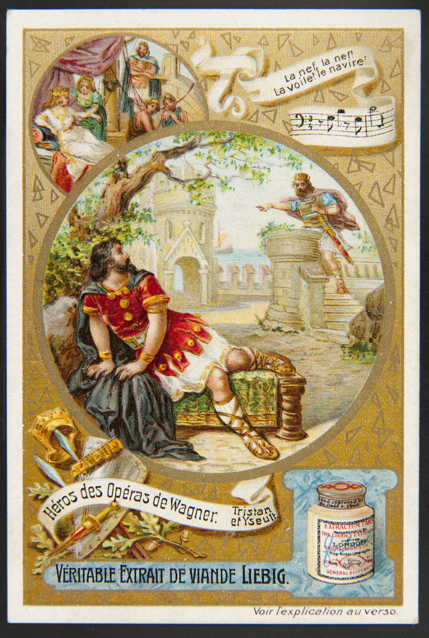 carte réclame Tristan et Yseult 1996.40.1424.1 Photo