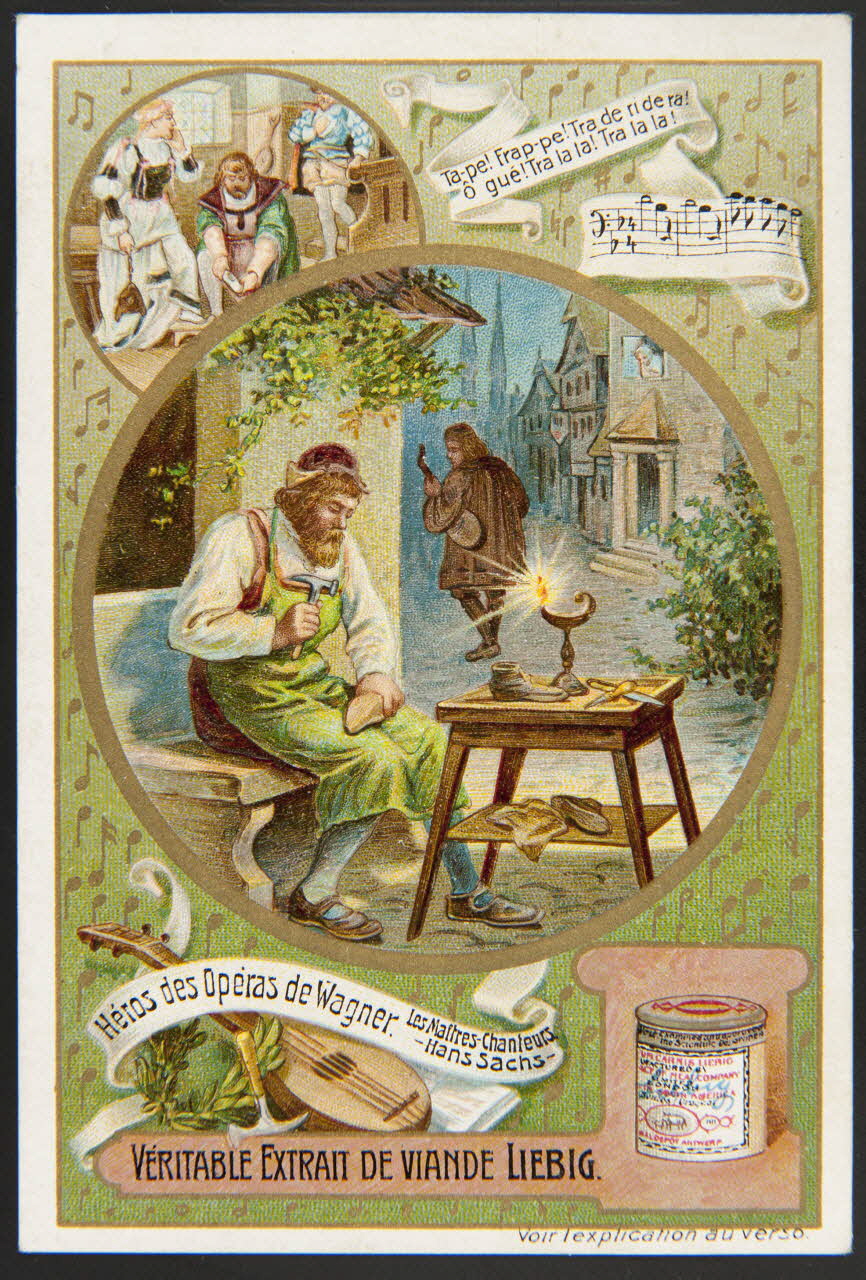 carte réclame Les Maîtres-Chanteurs 1996.40.1424.2 Photo