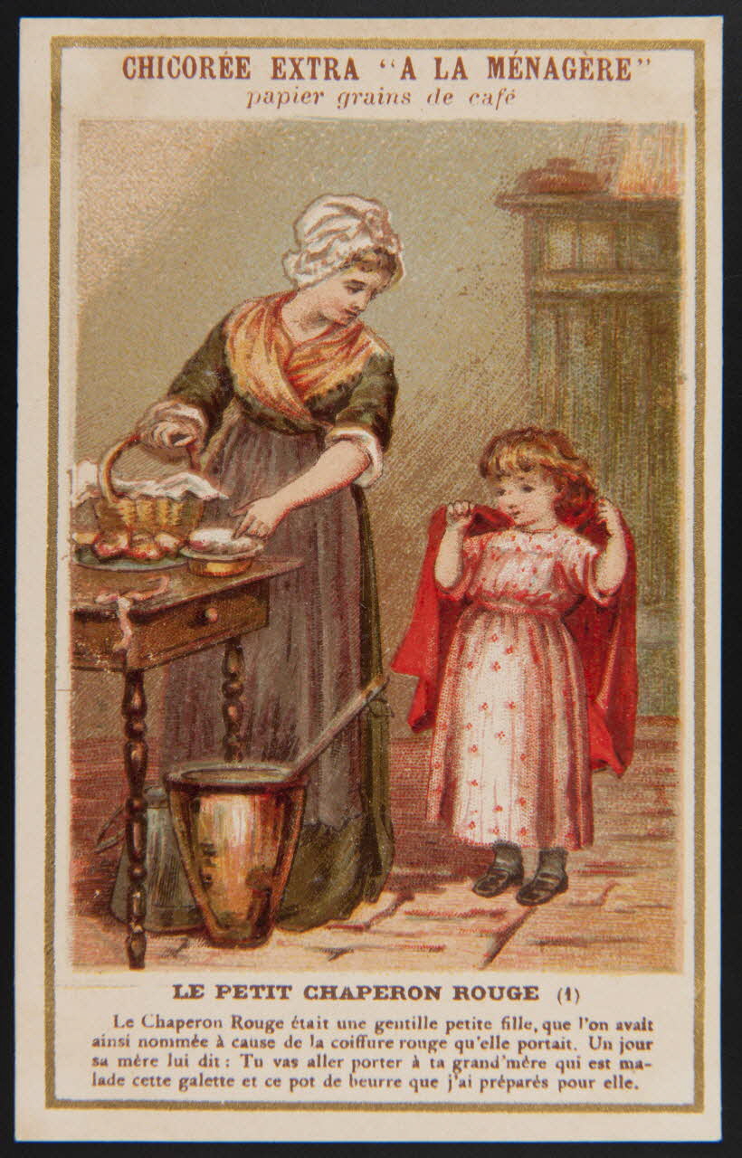 carte réclame LE PETIT CHAPERON ROUGE (1) 1996.40.1430.1 Photo