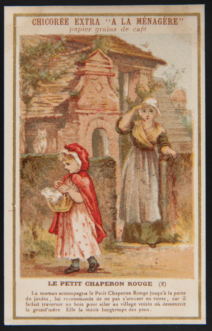 carte réclame LE PETIT CHAPERON ROUGE (2) 1996.40.1430.2 Photo