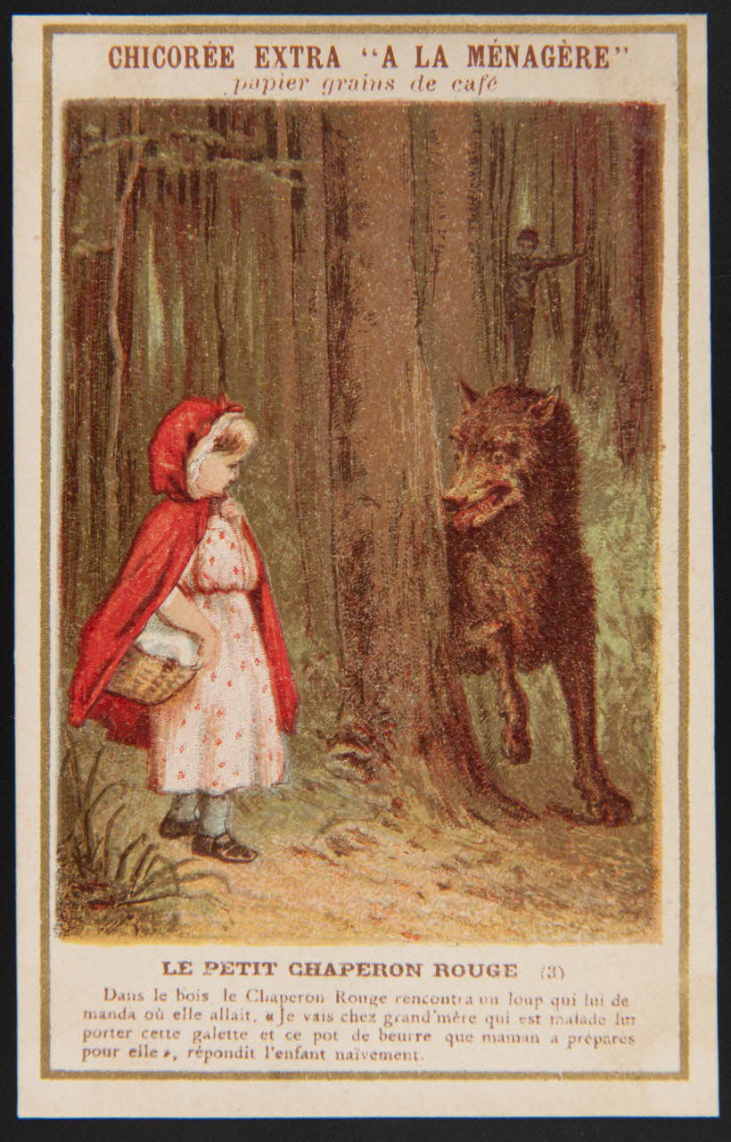 carte réclame LE PETIT CHAPERON ROUGE (3) 1996.40.1430.3 Photo
