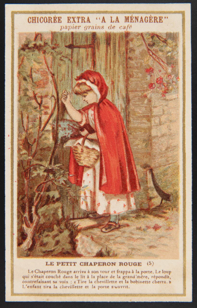 carte réclame LE PETIT CHAPERON ROUGE (5) 1996.40.1430.5 Photo