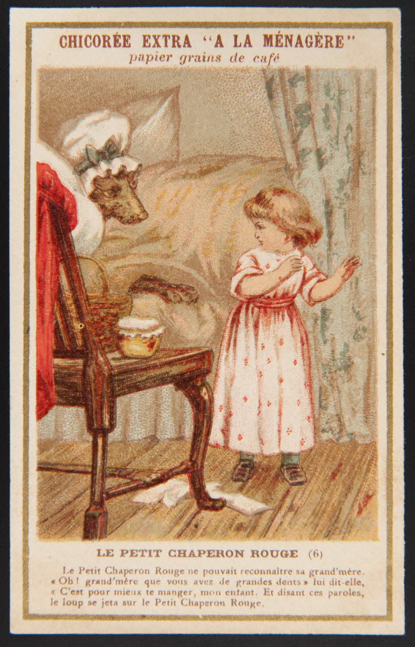 carte réclame LE PETIT CHAPERON ROUGE (6) 1996.40.1430.6 Photo