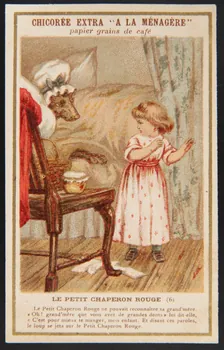 carte réclame LE PETIT CHAPERON ROUGE (6) 1996.40.1430.6 Photo