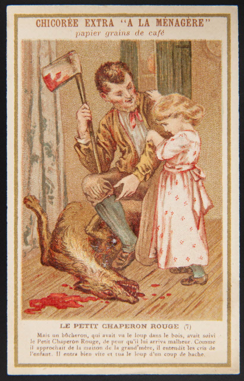 carte réclame LE PETIT CHAPERON ROUGE (7) 1996.40.1430.7 Photo