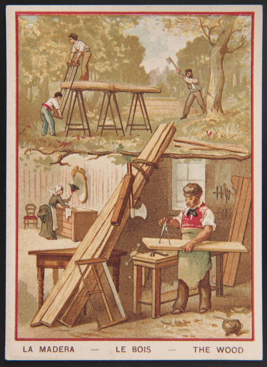 carte réclame chromo 1996.40.1437.4 Photo