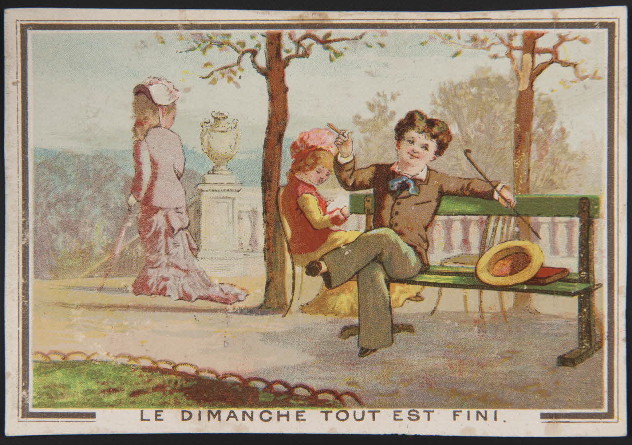 carte réclame chromo 1996.40.1445.7 Photo