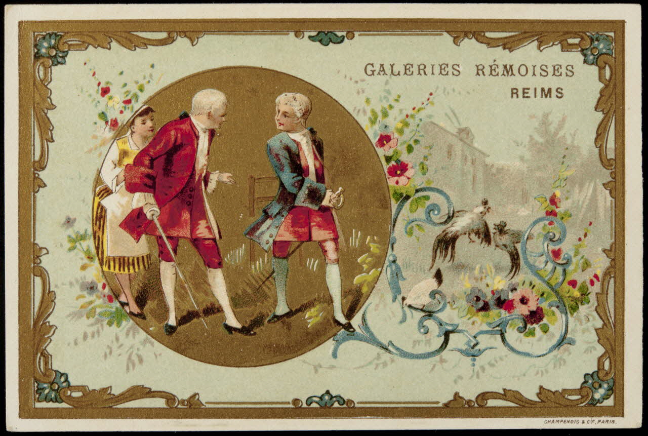 carte réclame chromo 1996.40.1473.2 Photo