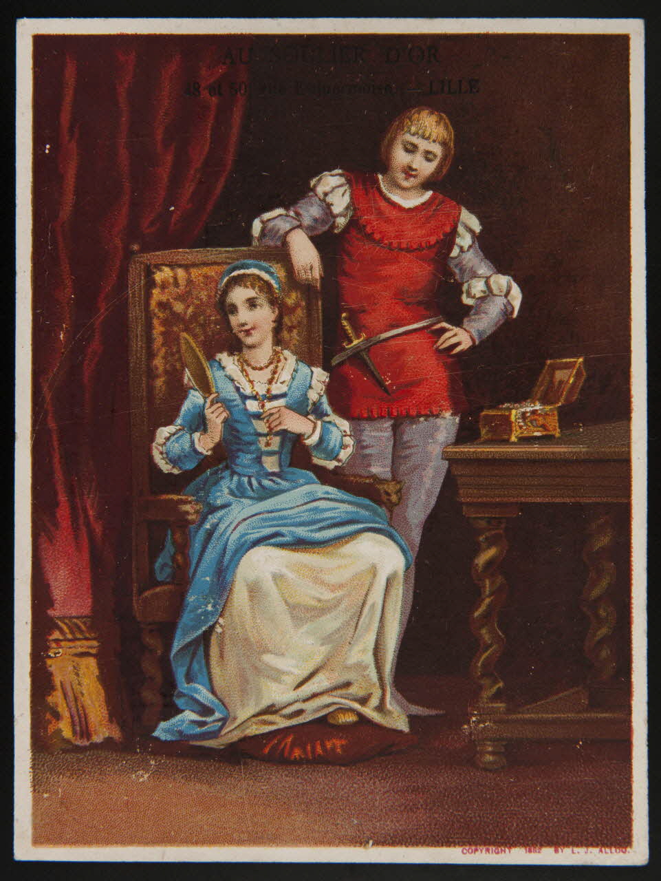 carte réclame chromo 1996.40.1502.3 Photo