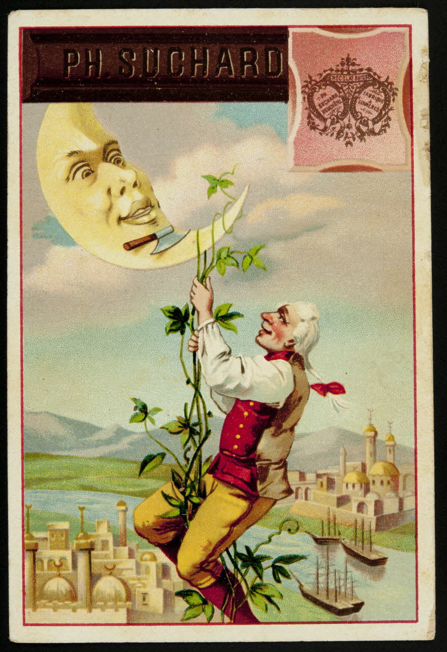 Suchard Philippe carte réclame chromo Neuchâtel, Suisse 1880-1914 1996.40.154.1 Photo