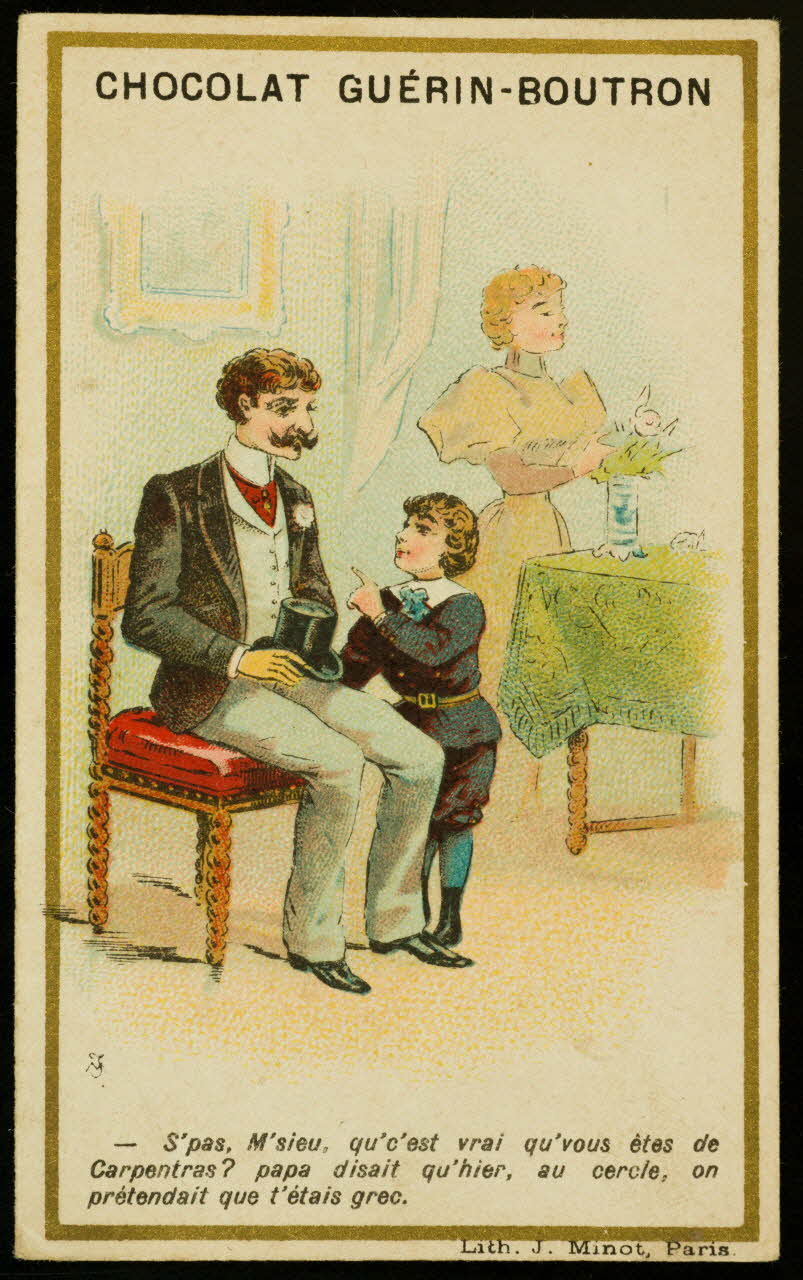 carte réclame chromo 1996.40.1545.4 Photo