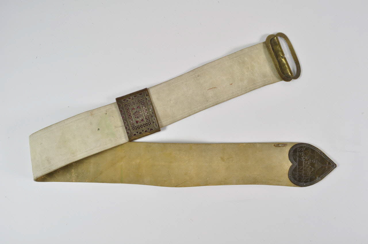 ceinture d'homme 1837 1967.128.1 Photo Mucem