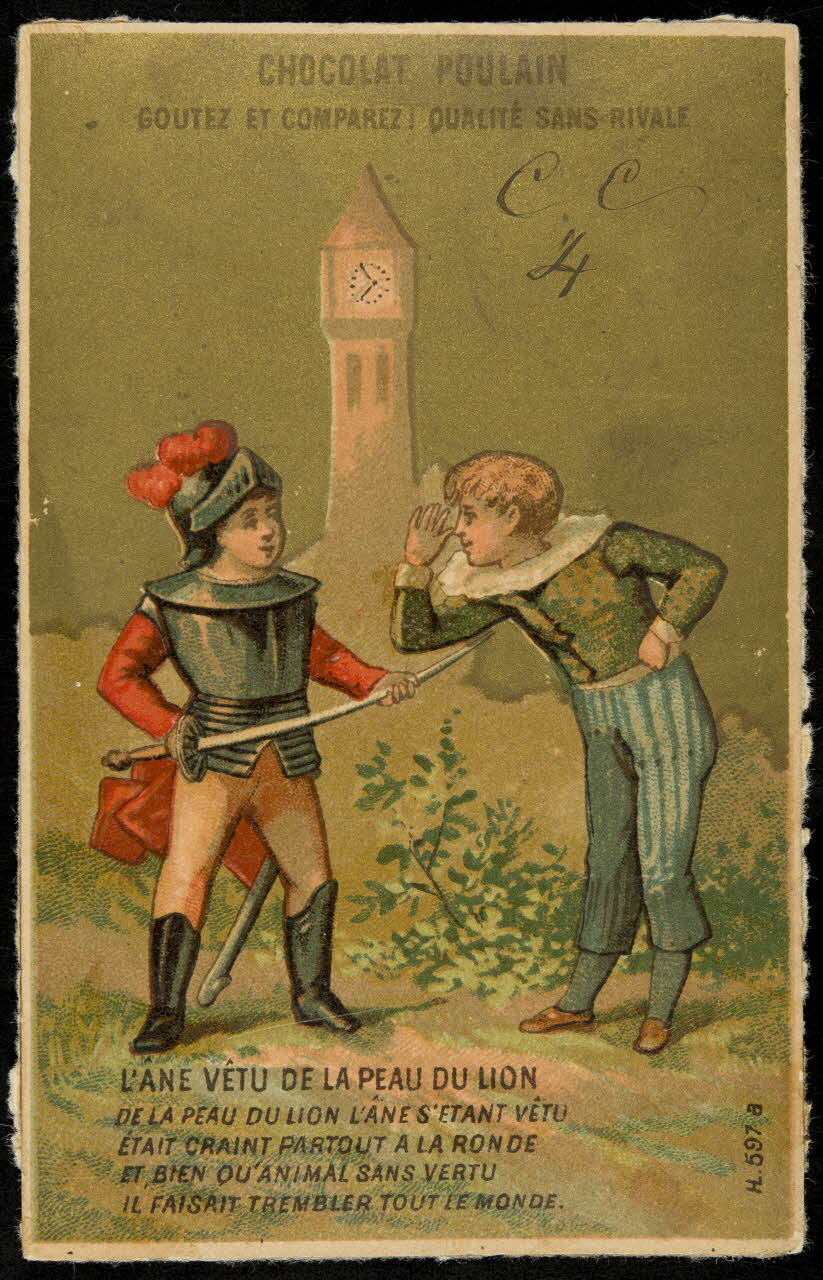 carte réclame chromo 1996.40.1580.1 Photo