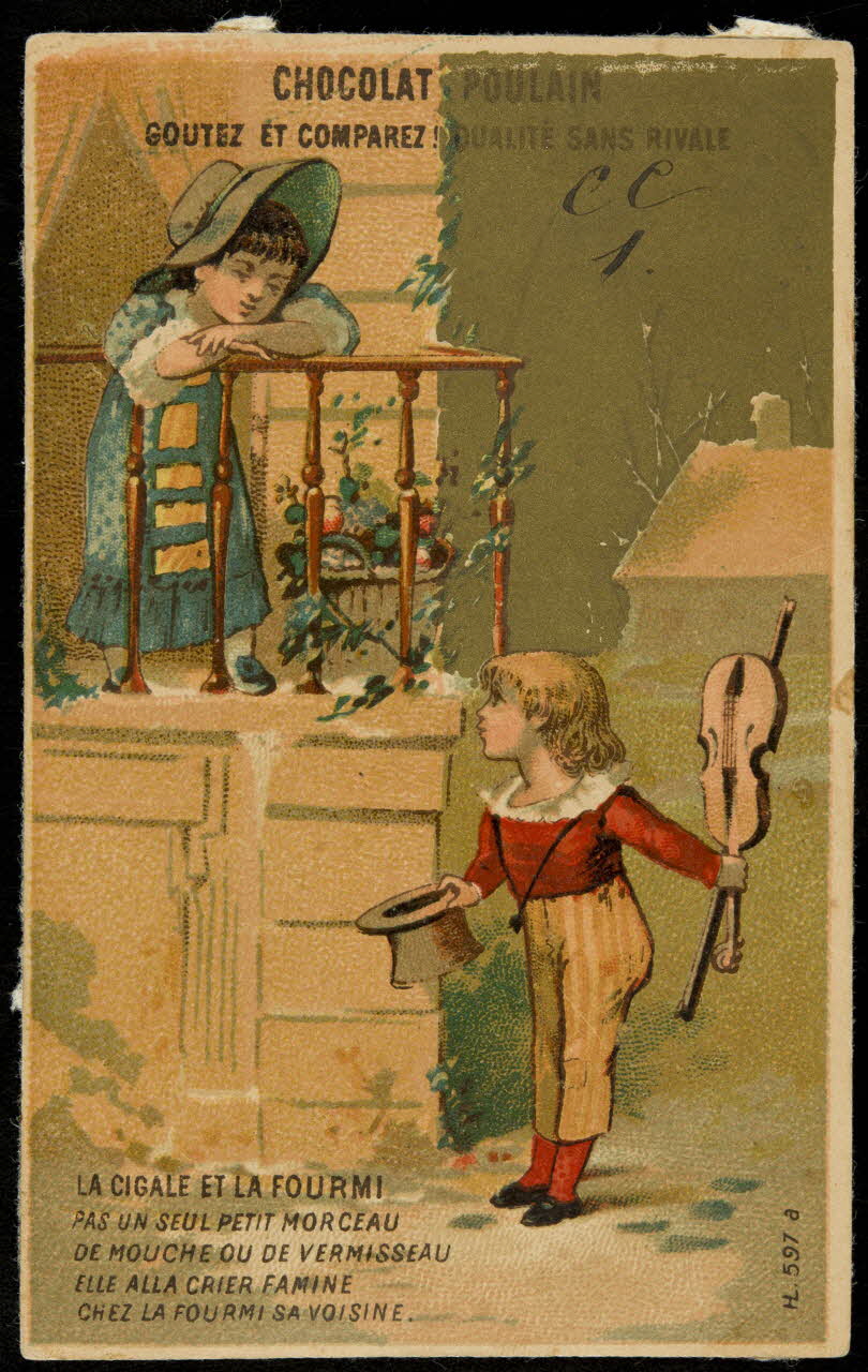 carte réclame chromo 1996.40.1580.2 Photo