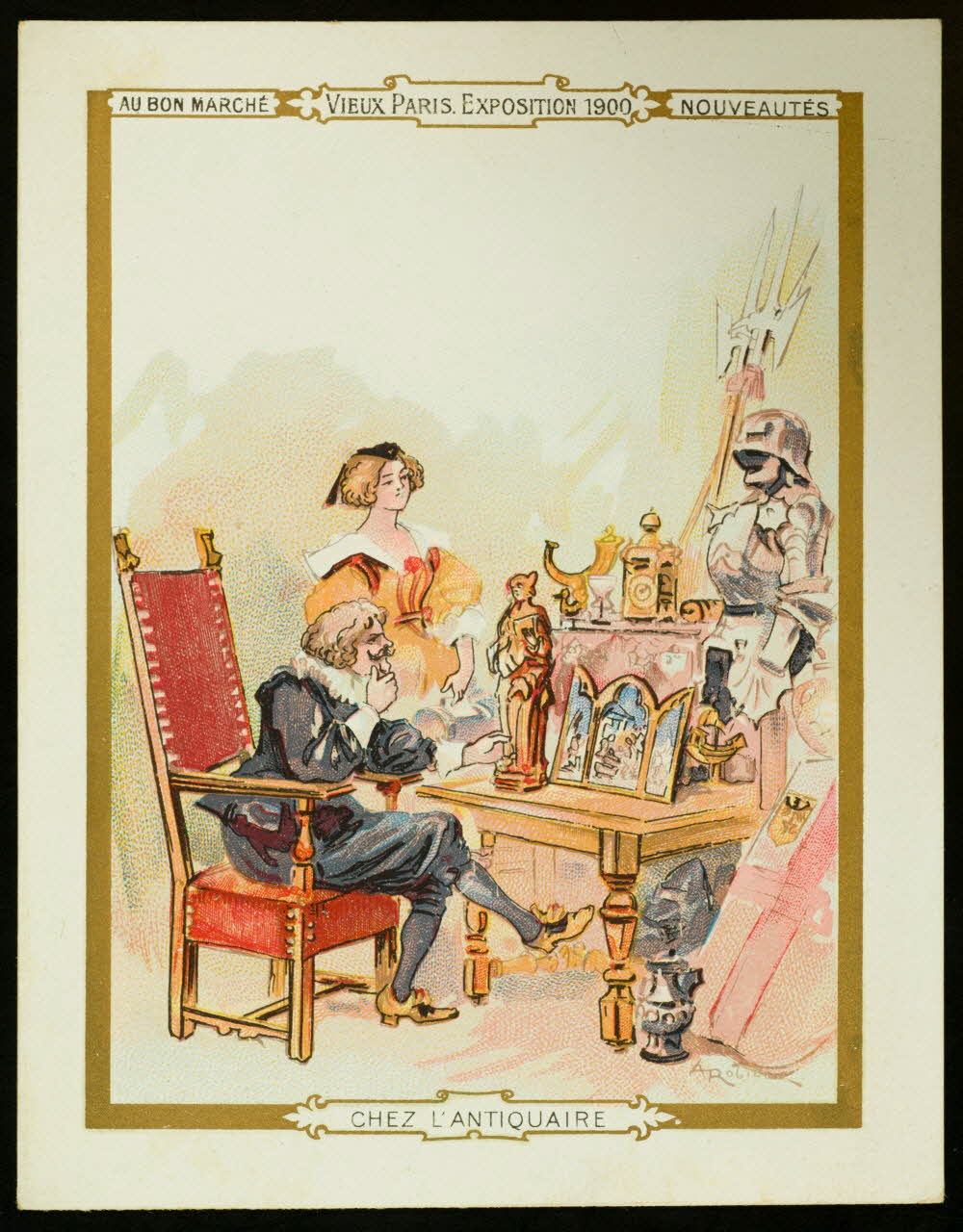 carte réclame chromo 1996.40.1590.2 Photo