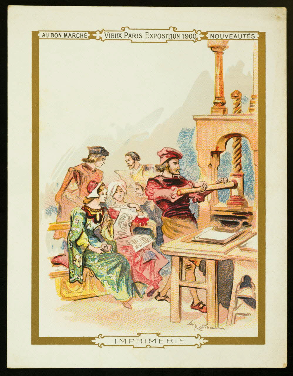 carte réclame chromo 1996.40.1590.4 Photo