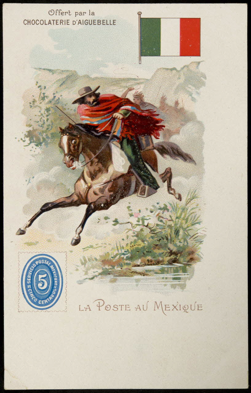 carte réclame LA POSTE AU MEXIQUE 1996.40.1615.1 Photo