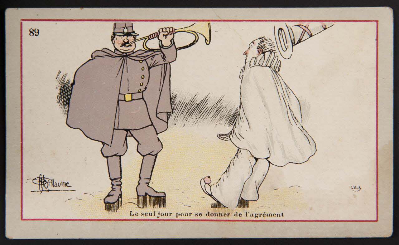 Carte réclame 89  Le seul jour pour se donner de l'agrément 1996.40.1639.8 Photo