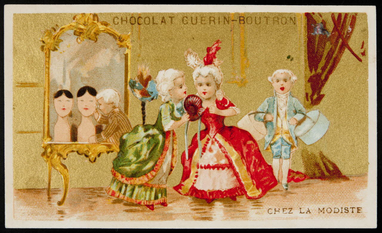 carte réclame CHEZ LA MODISTE 1996.40.1645.1 Photo