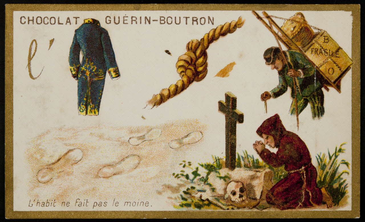 carte réclame L'habit ne fait pas le moine 1996.40.1646.2 Photo