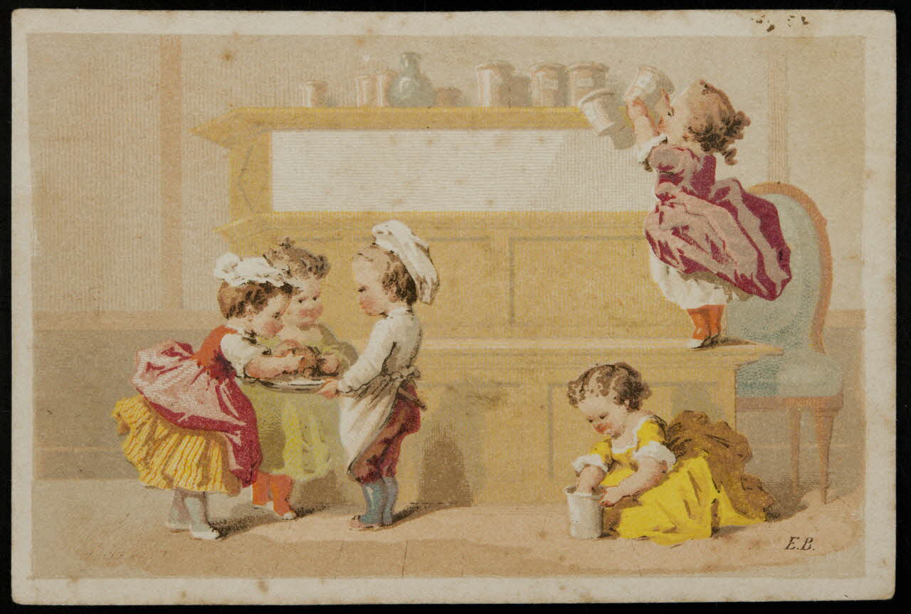 carte réclame Gourmandise 1996.40.1655.1 Photo