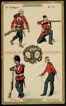 Suchard Philippe carte réclame chromo Neuchâtel 1880-1914 1996.40.166.1 Photo
