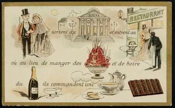 Suchard Philippe carte réclame chromo Neuchâtel 1880-1914 1996.40.167.7 Photo