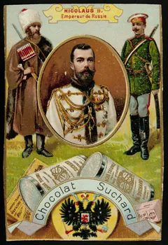 Suchard Philippe carte réclame chromo Neuchâtel, Suisse 1899-1900 1996.40.169.10 Photo