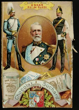 Suchard Philippe carte réclame chromo Neuchâtel, Suisse 1899-1900 1996.40.169.11 Photo