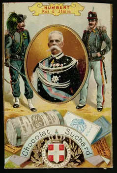 Suchard Philippe carte réclame chromo Neuchâtel, Suisse 1899-1900 1996.40.169.8 Photo