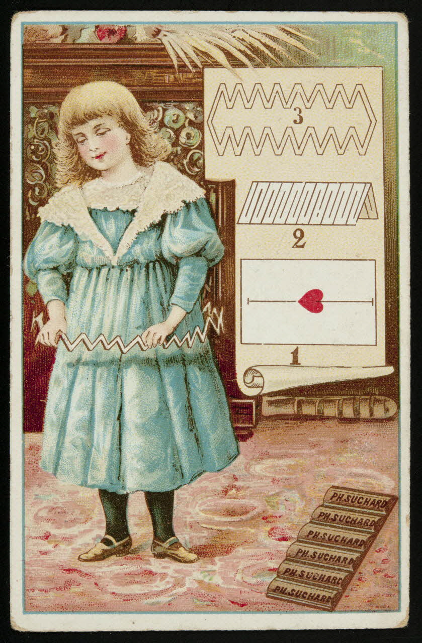 Suchard Philippe carte réclame chromo Neuchâtel, Suisse 1880-1914 1996.40.170.5 Photo