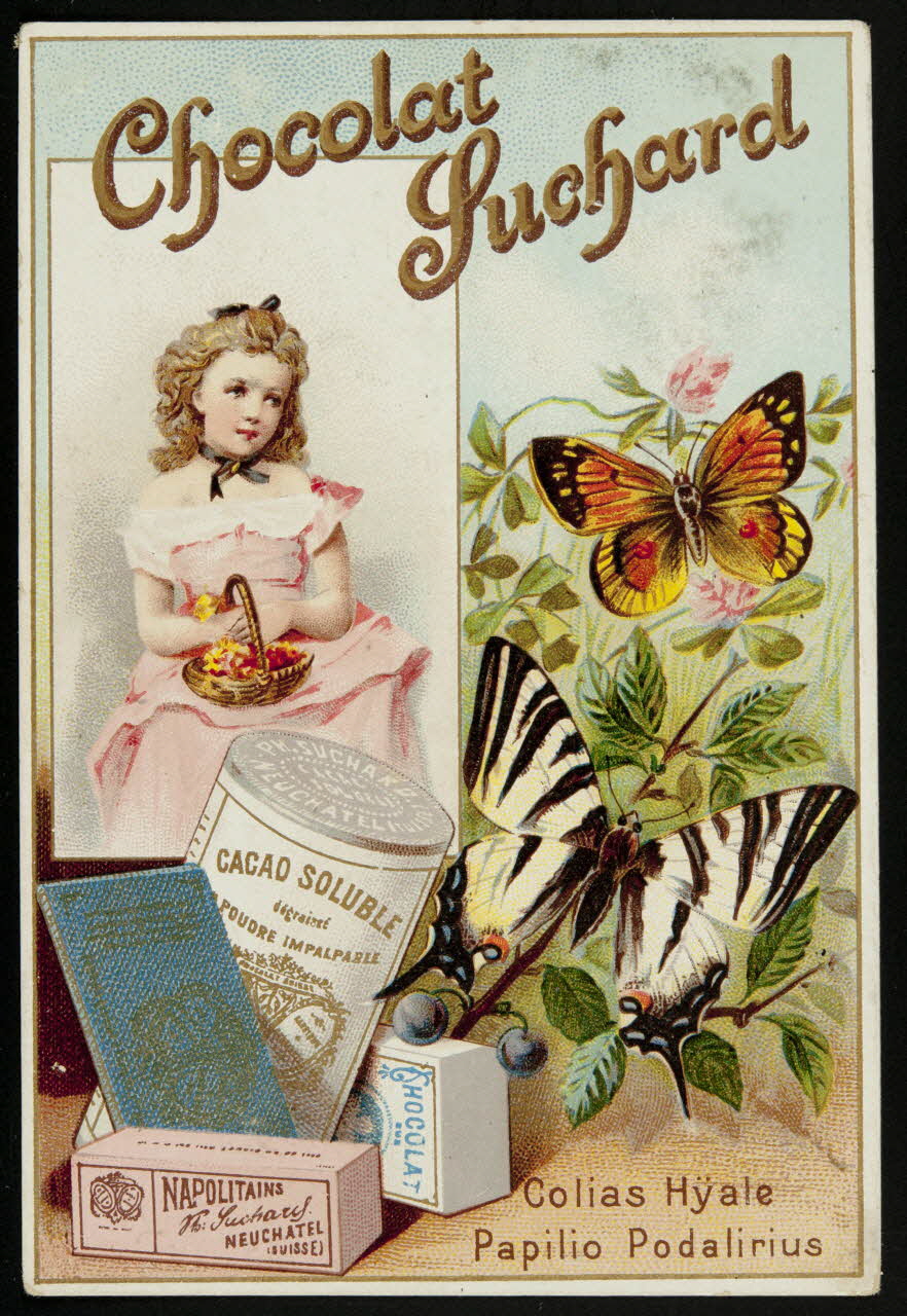 Suchard Philippe carte réclame chromo Neuchâtel, Suisse 1880-1914 1996.40.171.4 Photo