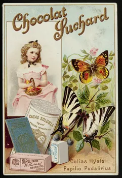 Suchard Philippe carte réclame chromo Neuchâtel, Suisse 1880-1914 1996.40.171.4 Photo