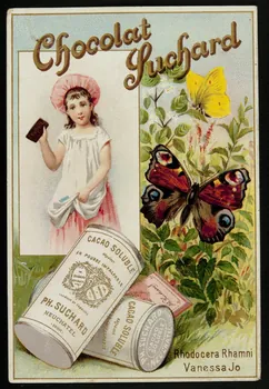 Suchard Philippe carte réclame chromo Neuchâtel, Suisse 1880-1914 1996.40.171.7 Photo