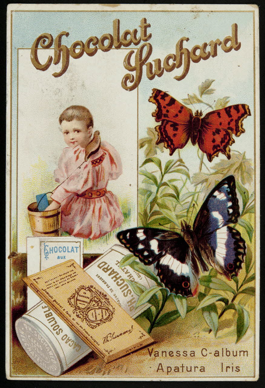 Suchard Philippe carte réclame chromo Neuchâtel, Suisse 1880-1914 1996.40.171.8 Photo