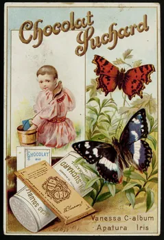 Suchard Philippe carte réclame chromo Neuchâtel, Suisse 1880-1914 1996.40.171.8 Photo