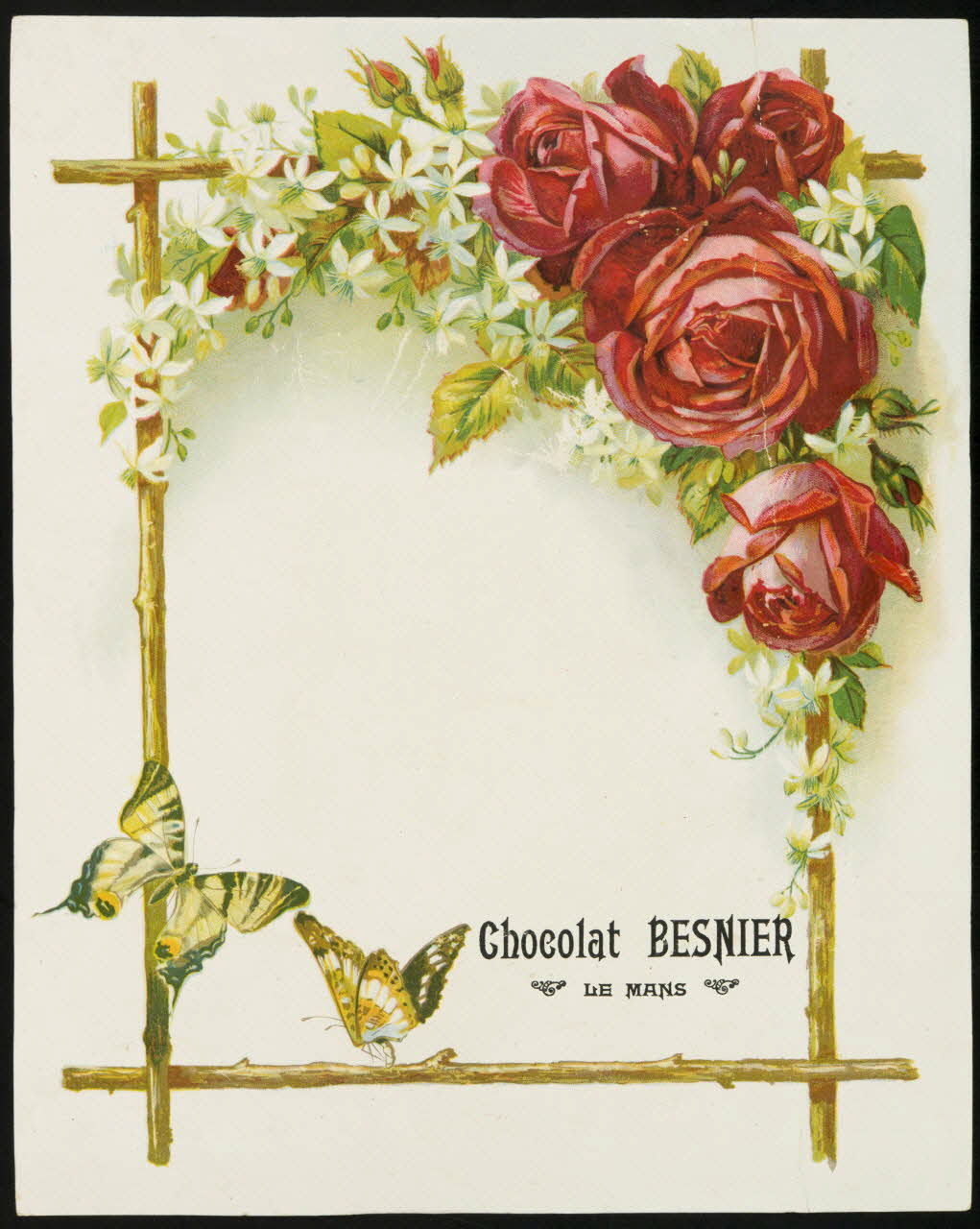 estampe Chocolat BESNIER  LE MANS 1996.40.1710.1 Photo