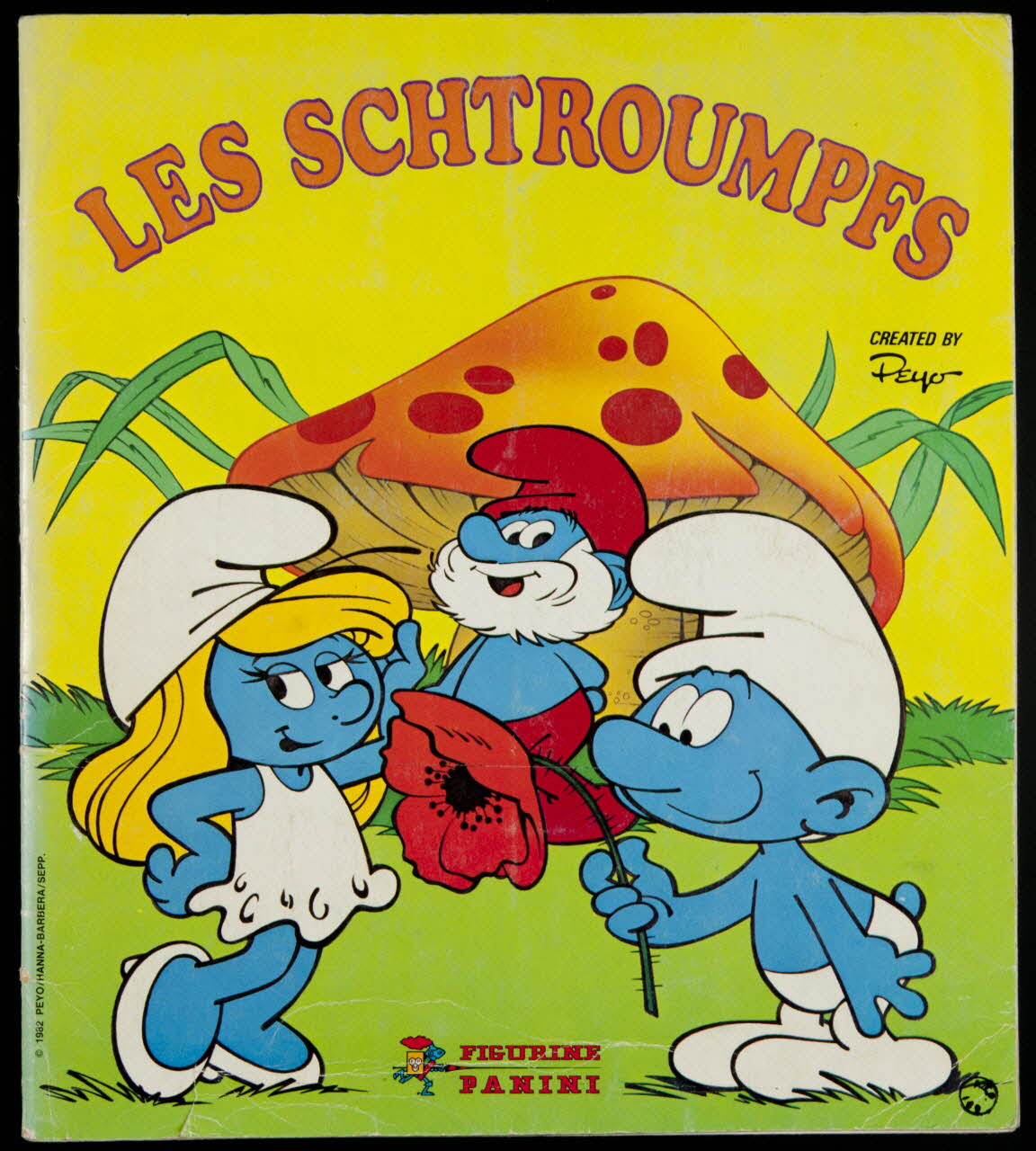 Peyo ; Panini album panini 1982 2007.40.40 Photo