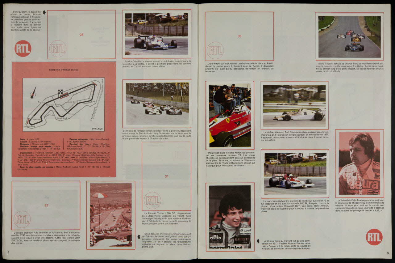 Agence générale d'édition album panini 1979 2007.40.7 Photo
