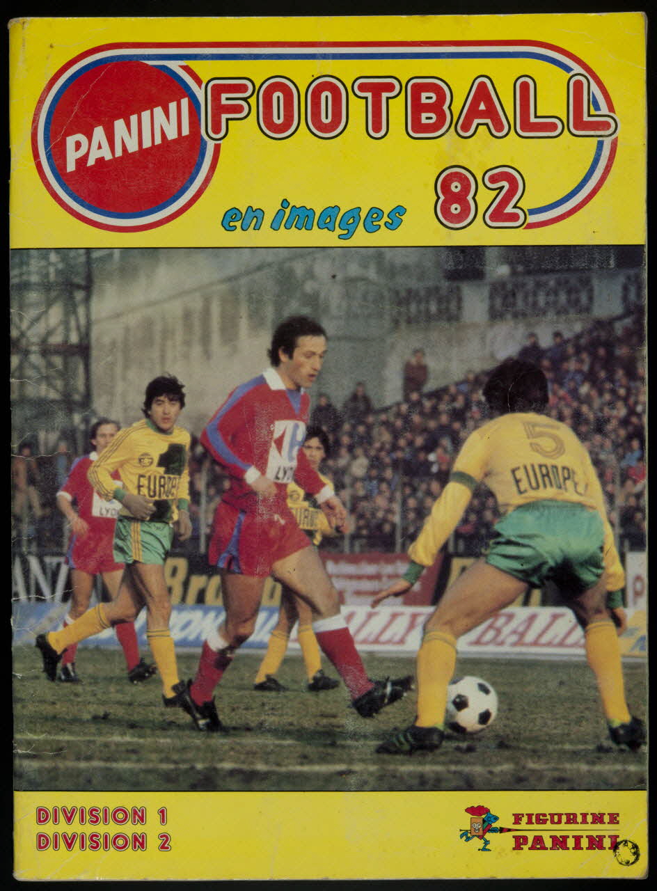 Panini album PANINI FOOTBALL 82 en images 1982 2007.40.9 Photo