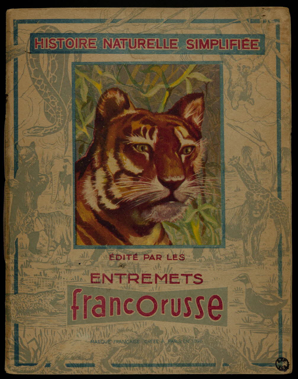 album Histoire naturelle simplifiée France 1960-1970 2007.46.107 Photo