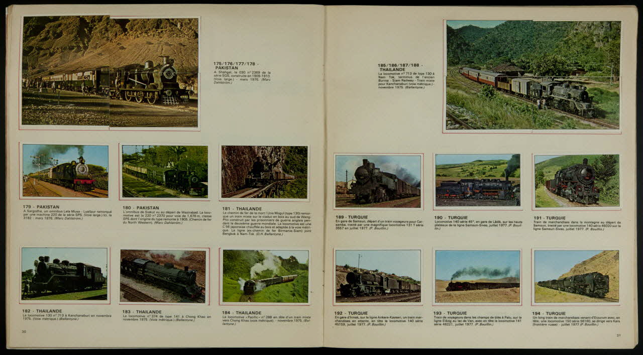 album L'HISTOIRE DES CHEMINS DE FER  VAPEUR VIVANTE  Collection la vie du rail France 1979 2007.46.142 Photo