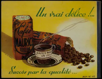 album PROVINCES  DE  FRANCE  COLLECTION D'IMAGES DES CAFES MAURICE "Un vrai délice" France 1954 2007.46.165 Photo