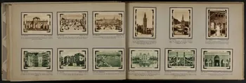 album UN BEAU  VOYAGE  A TRAVERS  L'EUROPE  CHOCOLAT-MENIER  ALBUM N°1 (VIGNETTES DE 1 A 360) France 1925-1935 2007.46.166  Photo
