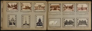 album UN BEAU  VOYAGE  A TRAVERS  L'EUROPE  CHOCOLAT-MENIER  ALBUM N°2 (VIGNETTES DE 361 A 720) France 1935 2007.46.167  Photo