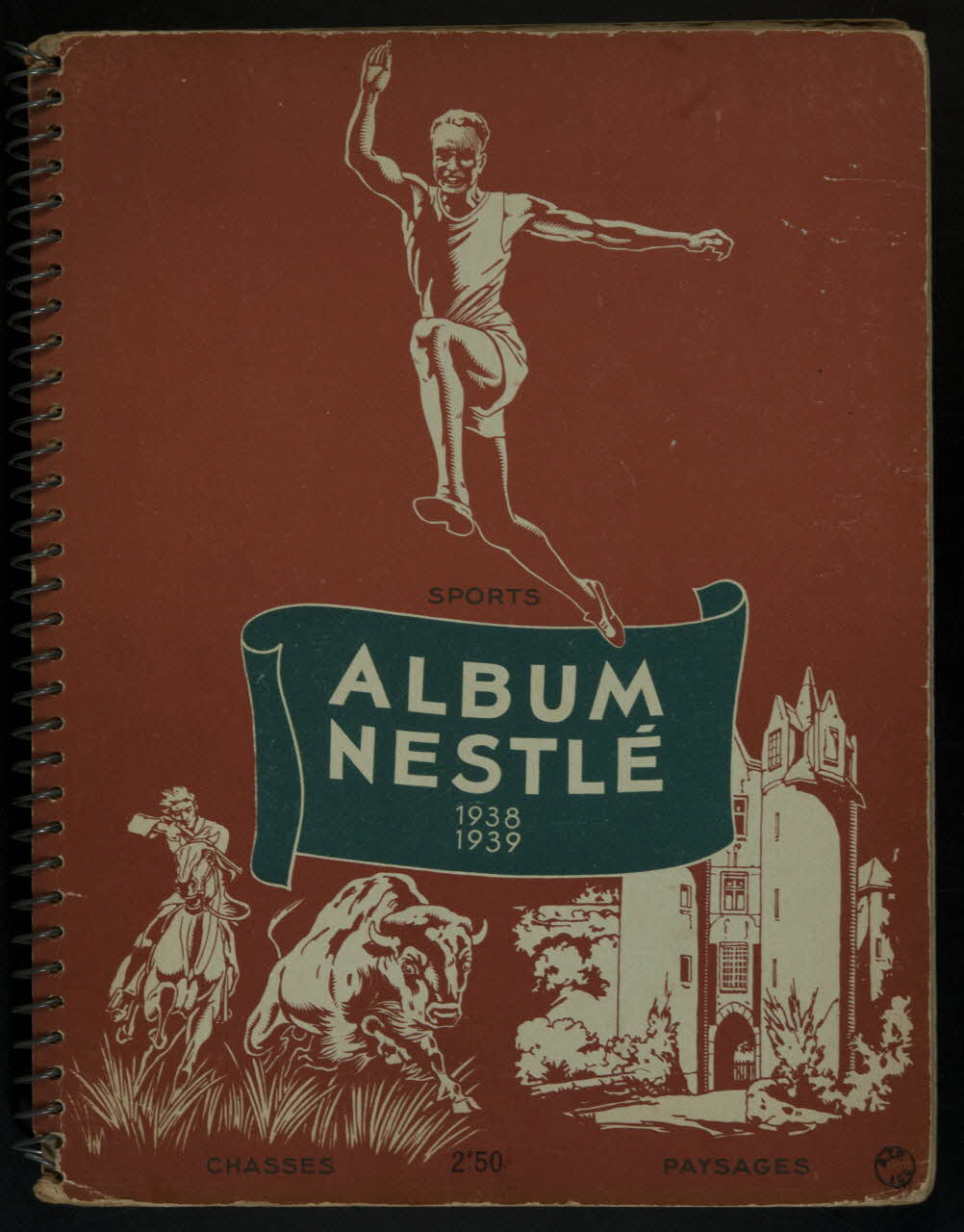 album SPORTS  ALBUM  NESTLE  1938  1939 France 1938 2007.46.188 Photo