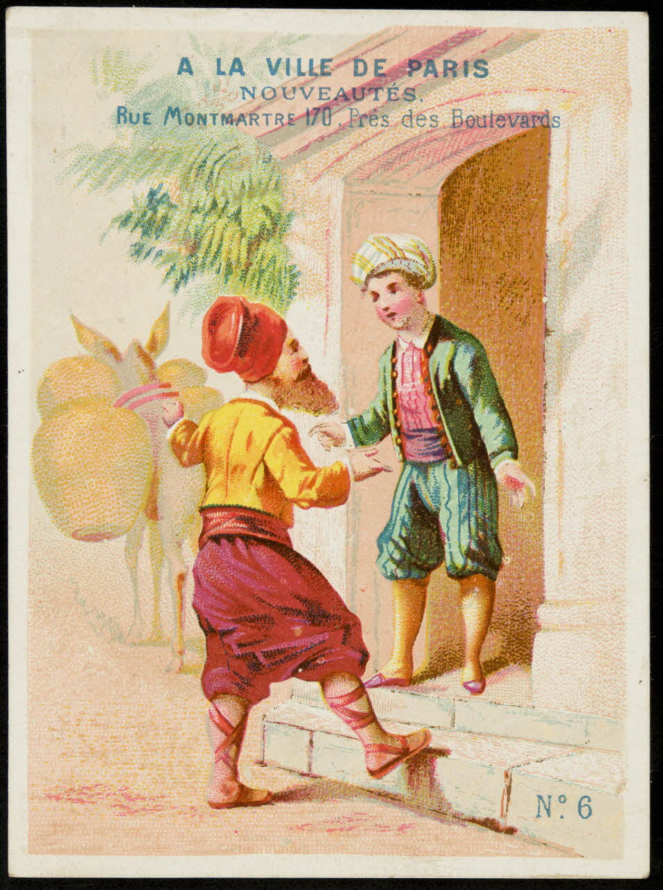 carte réclame chromo 1996.40.1721.1 Photo