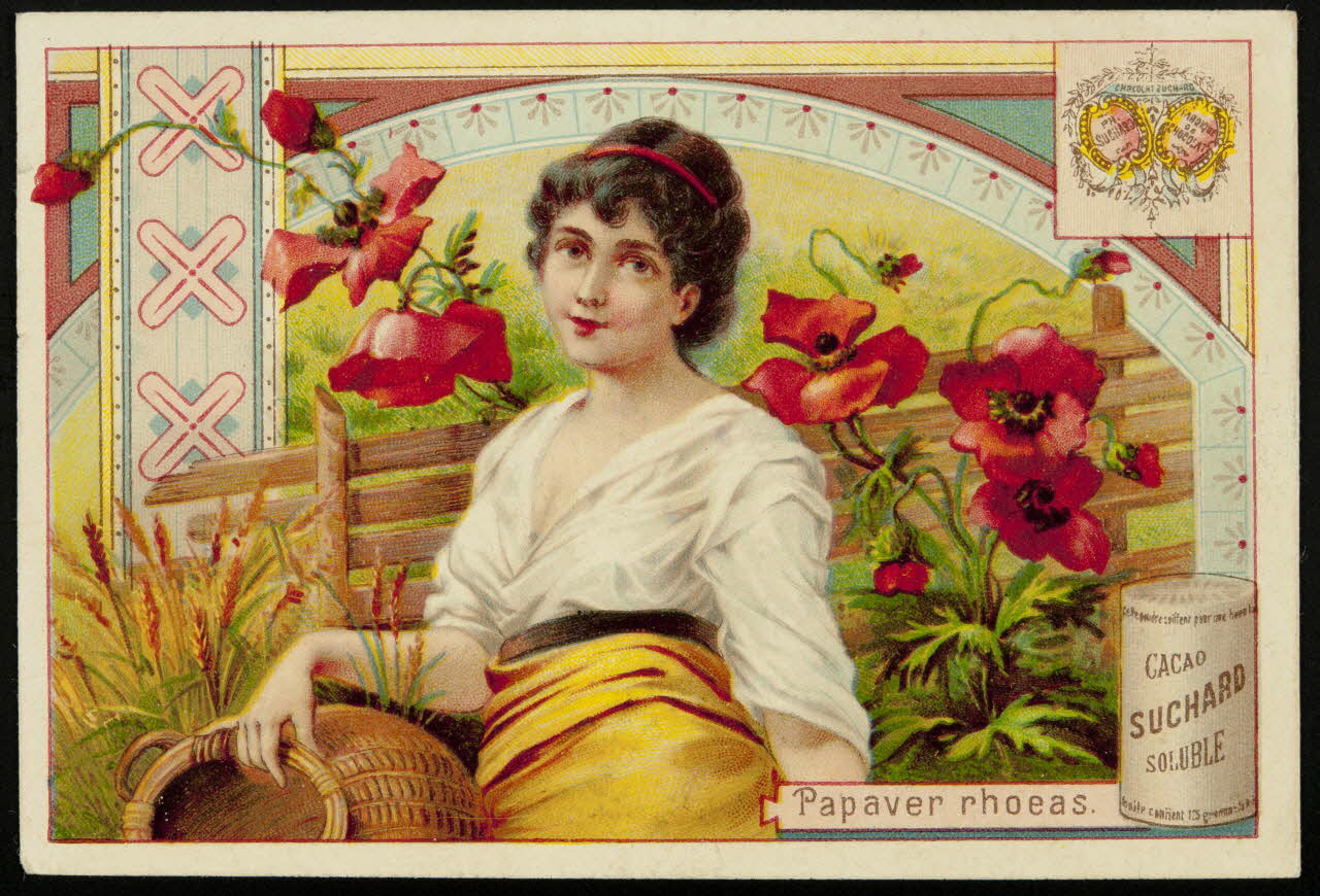 Suchard Philippe carte réclame chromo Neuchâtel, Suisse 1880-1914 1996.40.174.1 Photo