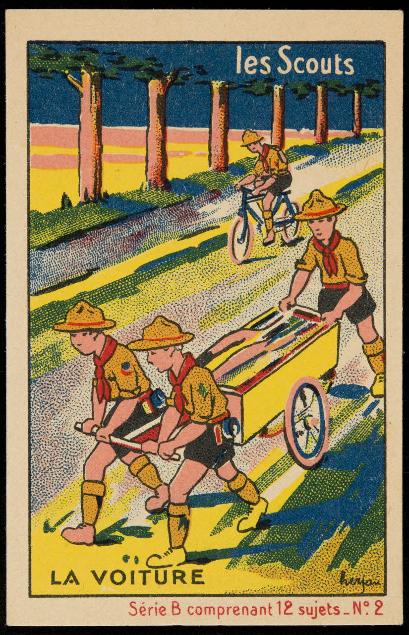 carte réclame LA VOITURE 1996.40.1762.6 Photo