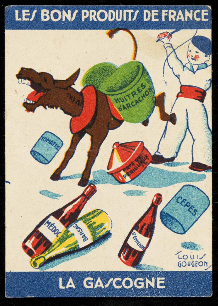 carte réclame LA GASCOGNE 1996.40.1764.5 Photo